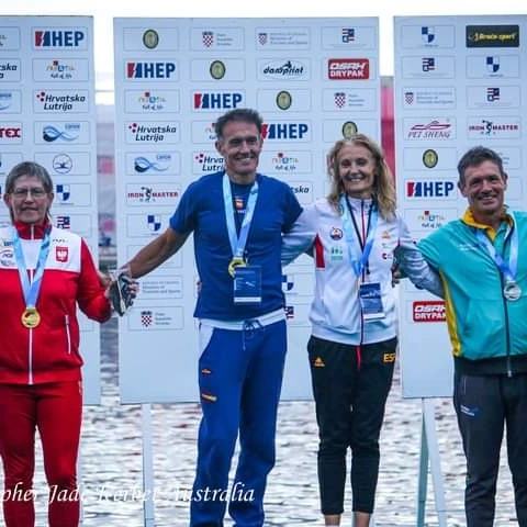 Belén Sánchez, del Enhol Ebrokayak, se ha vuelto a proclamar campeona del mundo máster